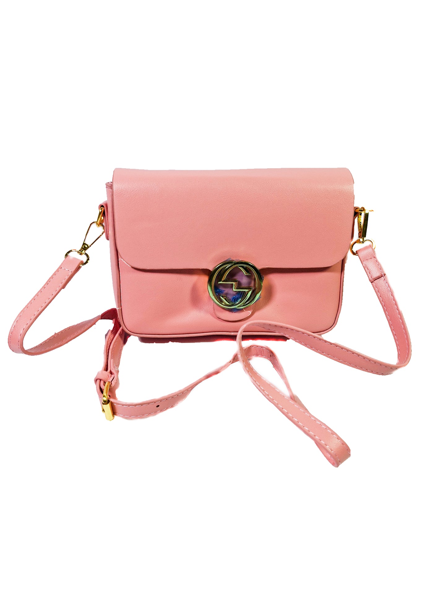 Luxury Pink Crossbody – Gucci Inspired Elegance in a Soft Shade