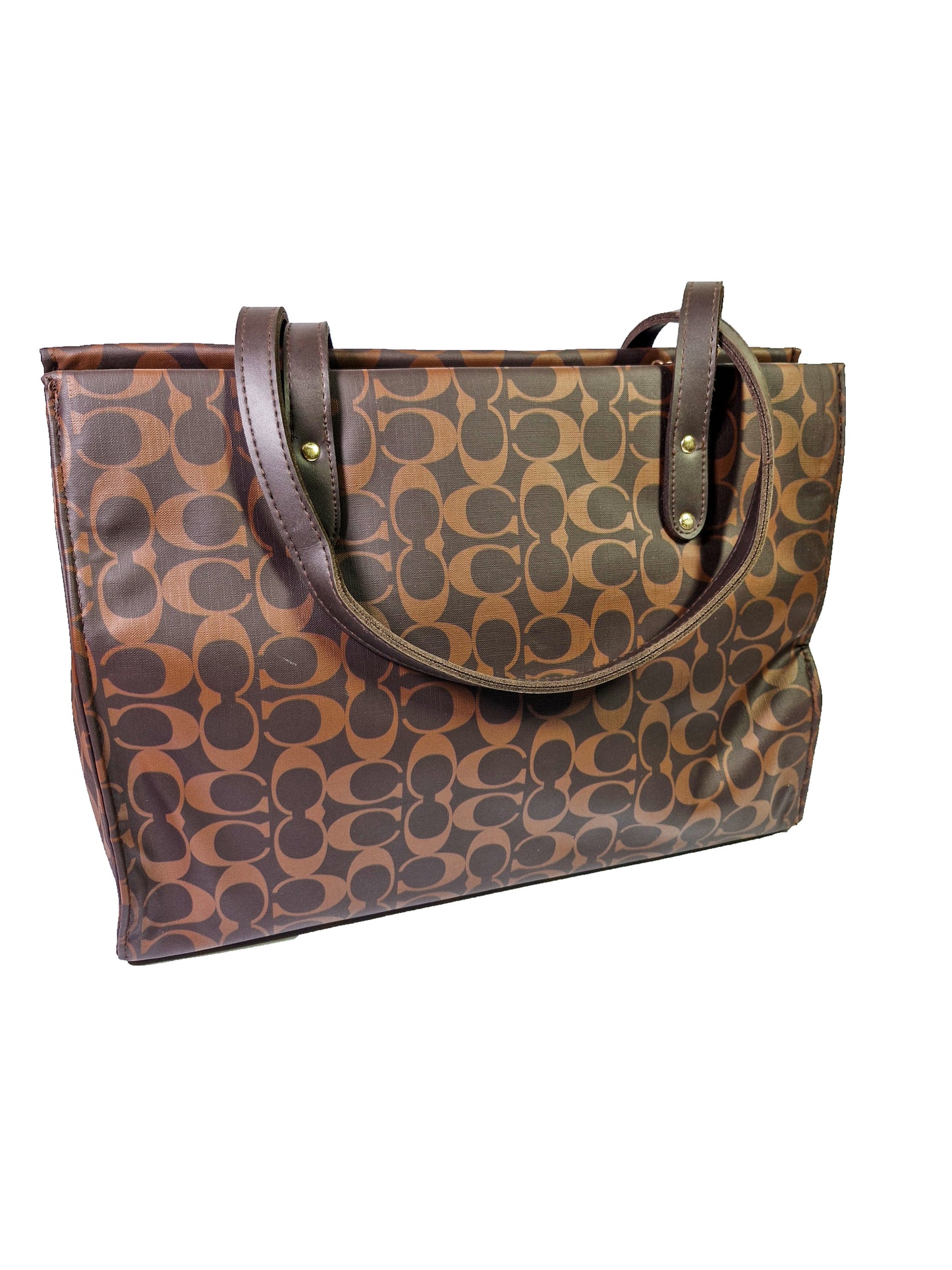 Luxury Brown Gucci Style Coach Bag – Spacious, Elegant & Trendy