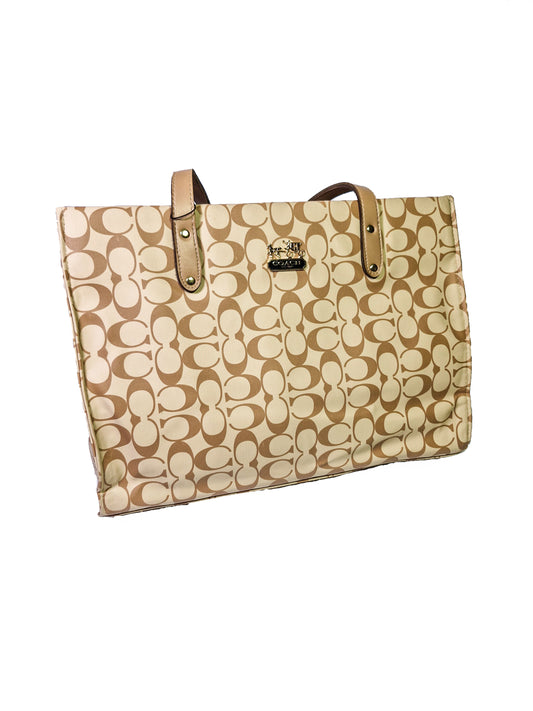 Luxury Brown Gucci Style Coach Bag – Spacious, Elegant & Trendy