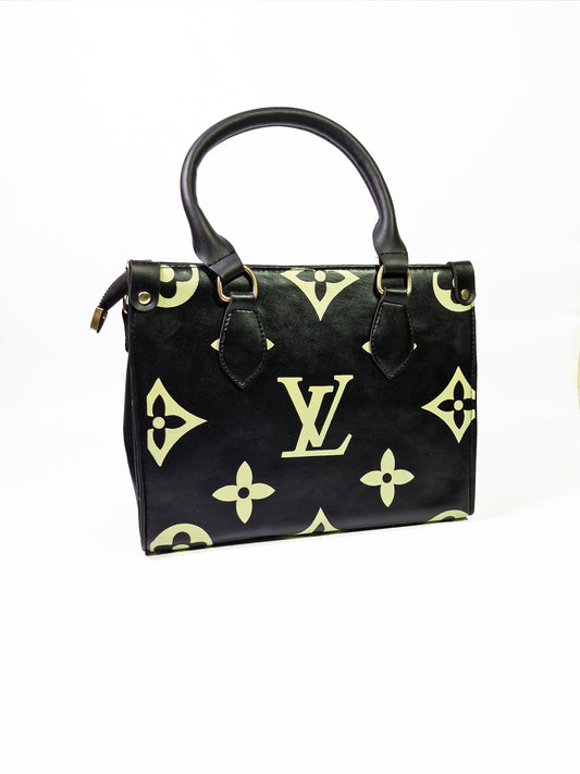 Classic Brown Louis Vuitton Style Handbag – Designer Look for Everyday Elegance