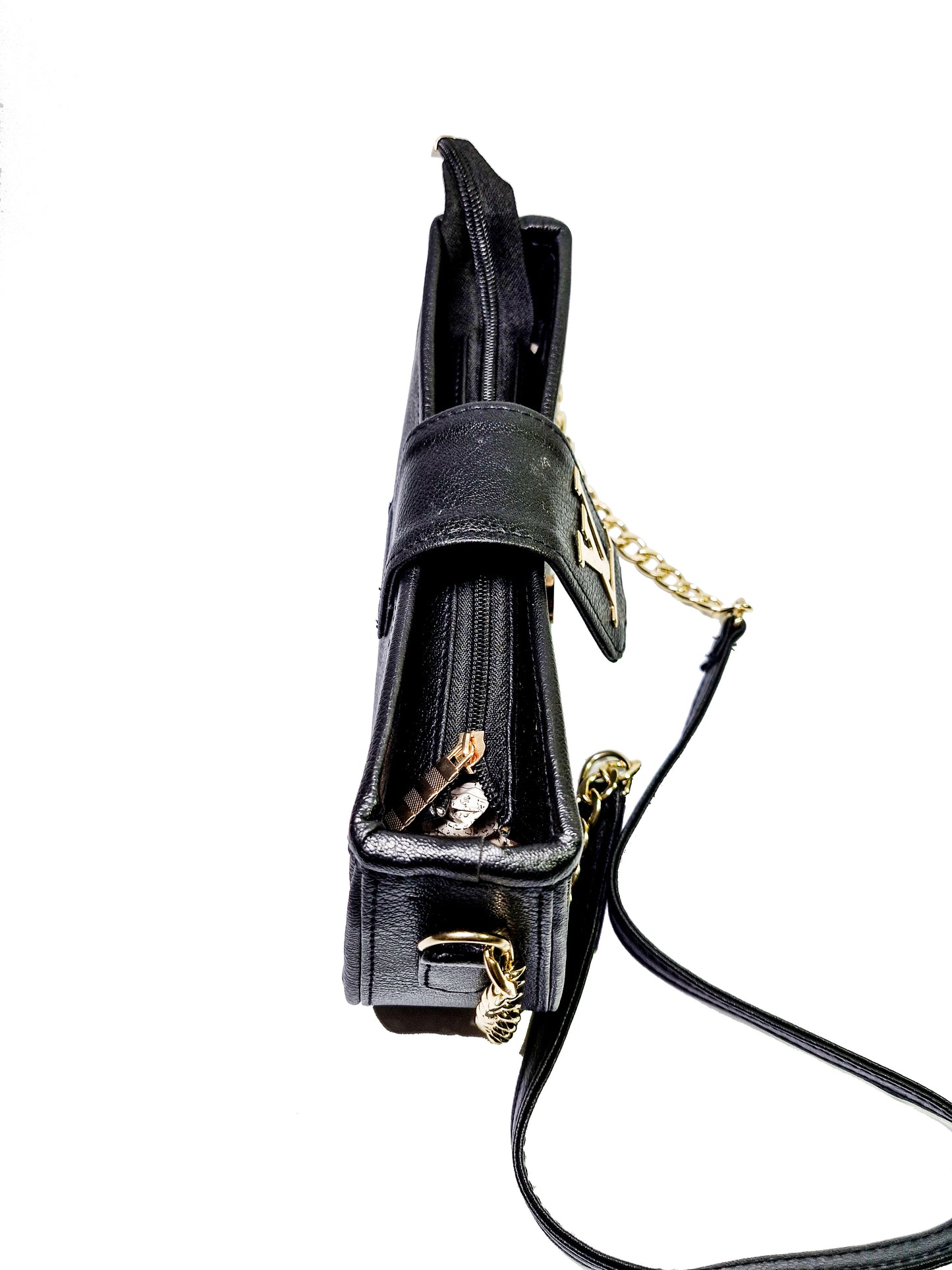 Luxury Black LV Style Handbag – Iconic Monogram & Elegant Design"