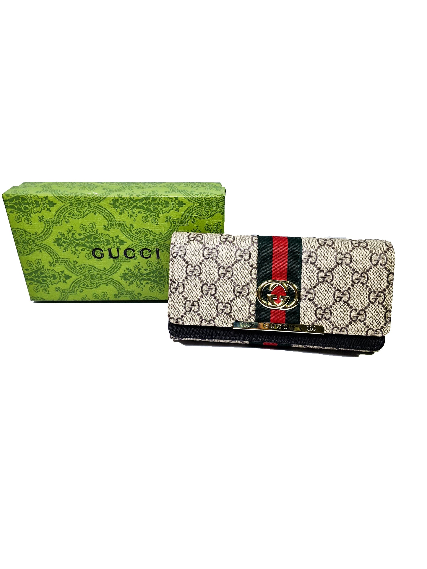 Luxury Black Wallet – Gucci Inspired Elegance for Everyday Style