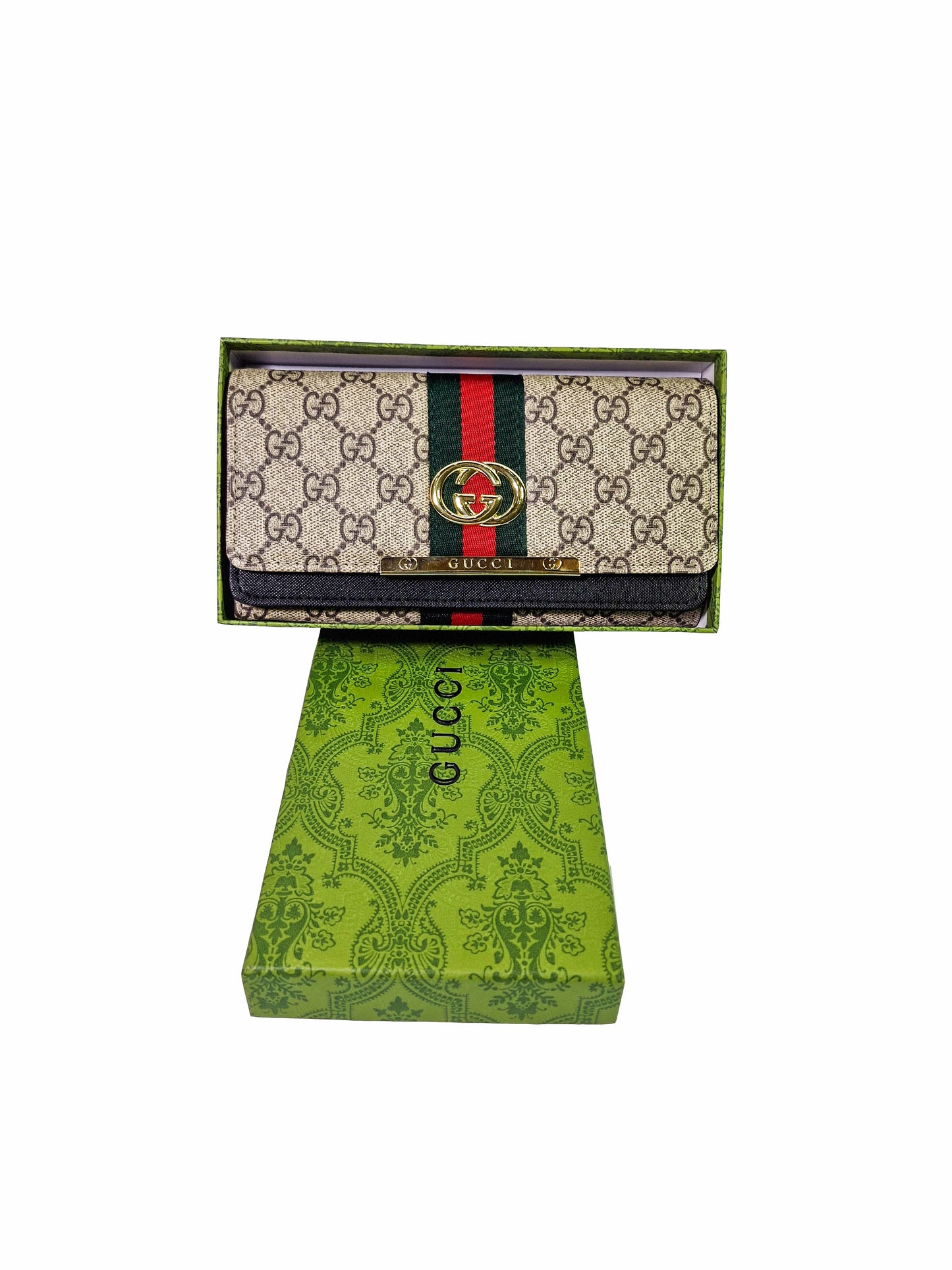 Luxury Black Wallet – Gucci Inspired Elegance for Everyday Style